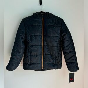 RM 1958 By Mrosemont Performance Jacket For boys Size 18/20 Black NEW